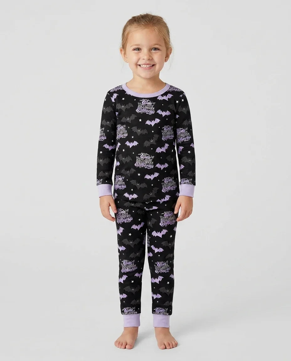 Template Bamboo Two Piece Long Sleeve Pyjamas Set