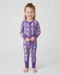 Purple Gingerbread Village Bamboo Convertible Zippy