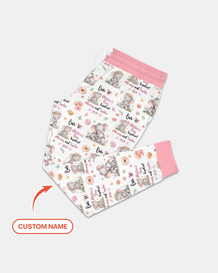 Personalized Our 1st Mother's Day Together Bamboo Women Pajama Set