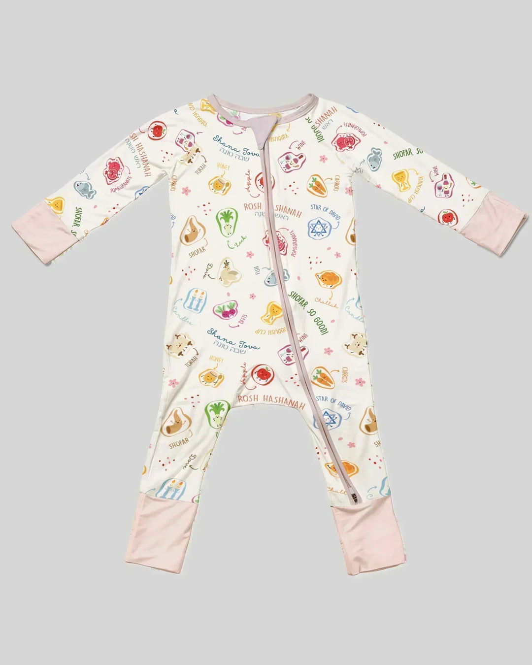 Happy Rosh Hashanah Bamboo Convertible Zippy