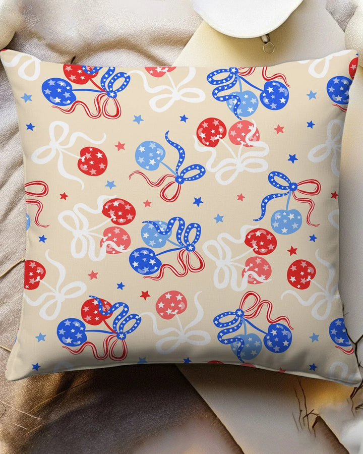 Cherry America 4th of July Bamboo Pillow Case