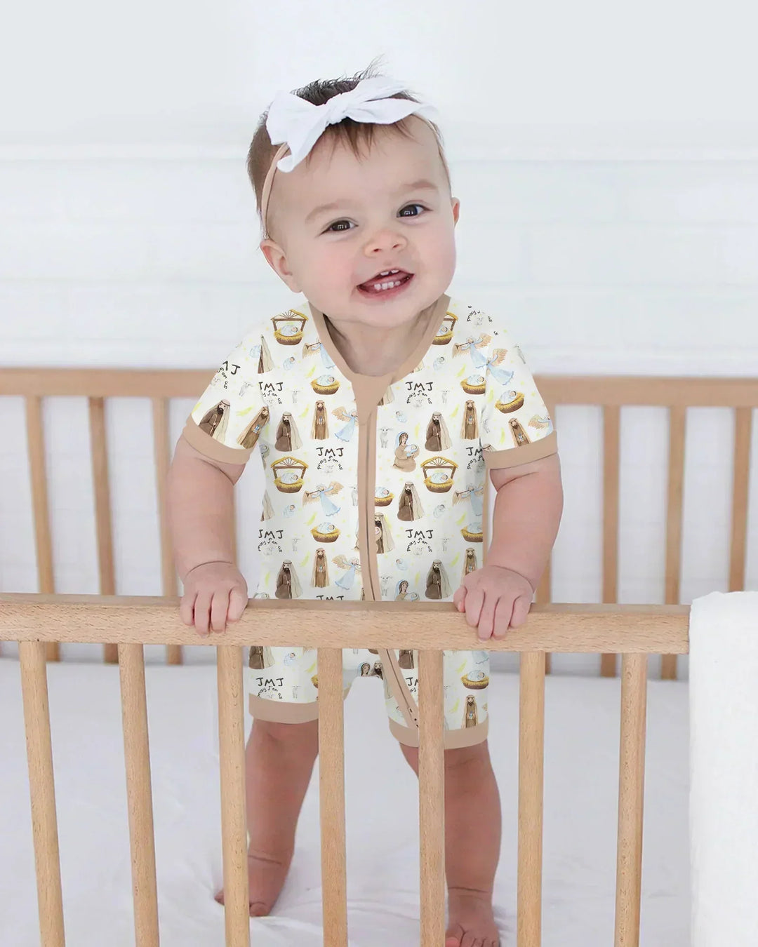 Holy Family Bamboo Shorty Zippy