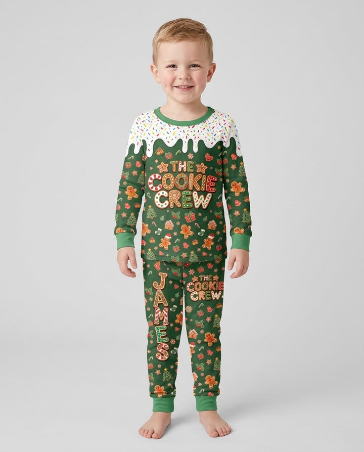 The Cookie Crew Family Matching Bamboo Two Piece Long Sleeve Pajama Set