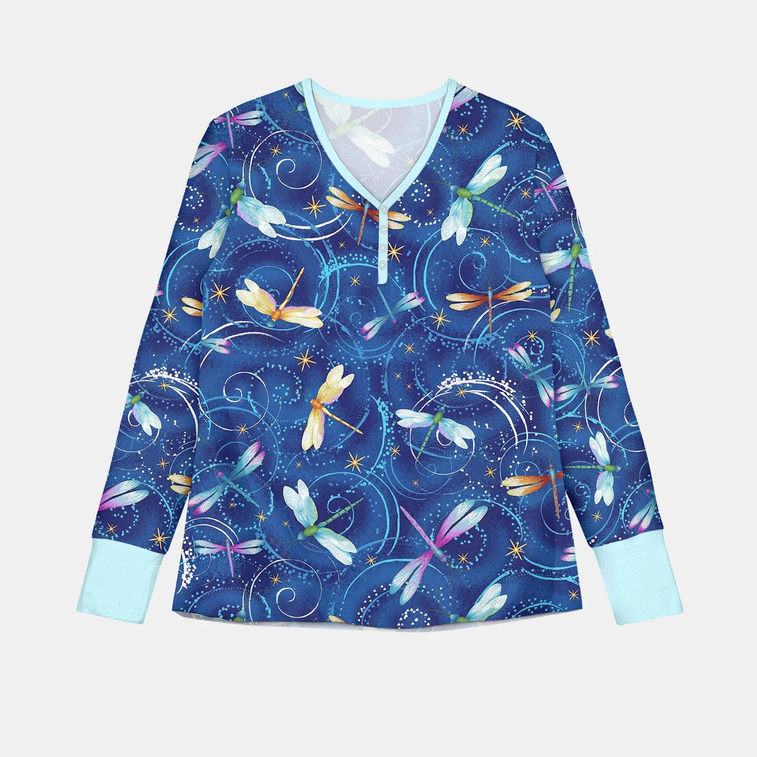 Moonlit Wings Bamboo Women Pajama Set