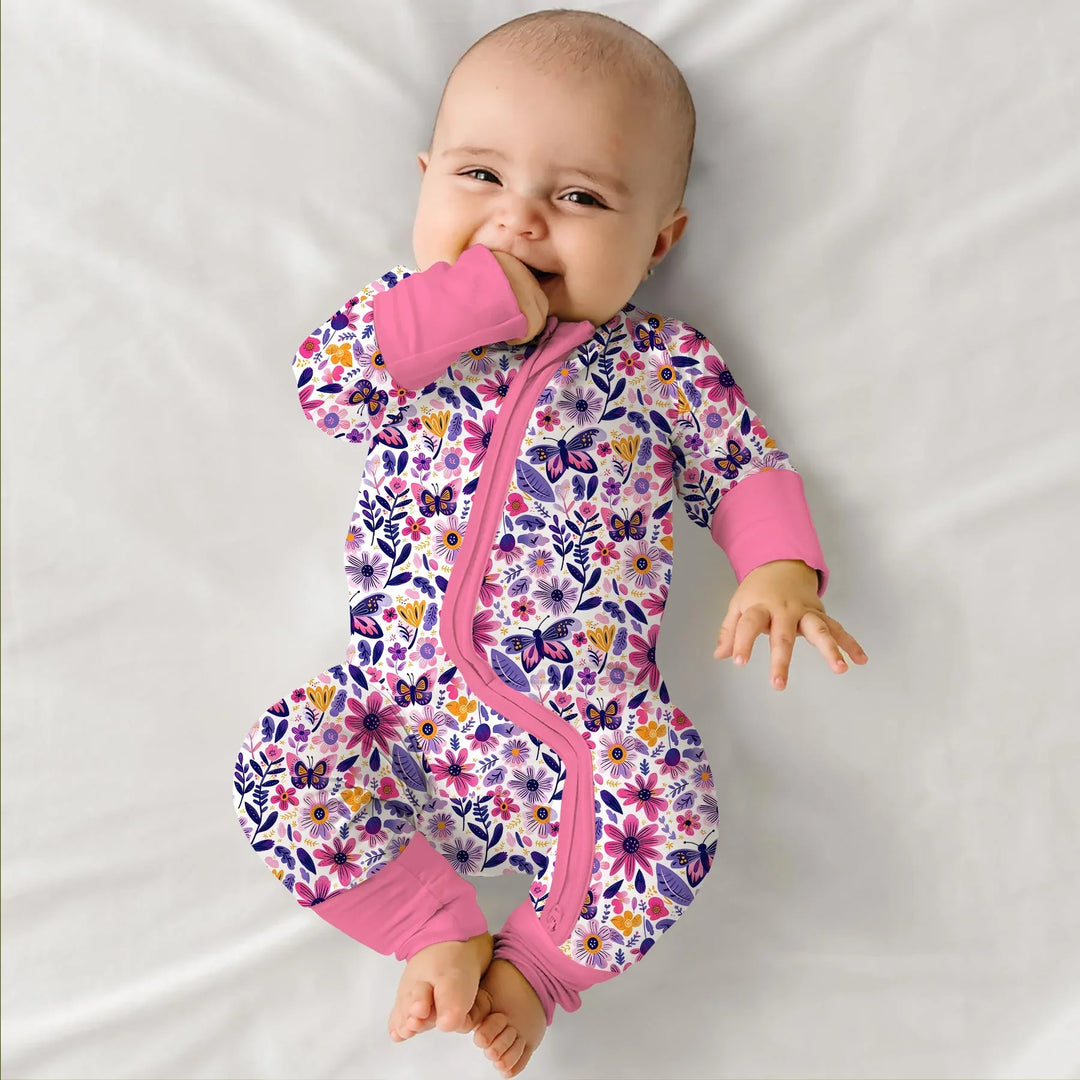 Moody Floral Bamboo Convertible Zippy
