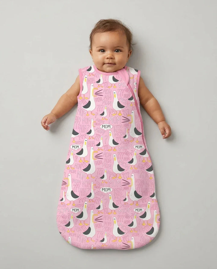 Funny Seagull MOM Bamboo Sleep Bag