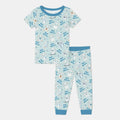 Yeti for Winter Bamboo Two Piece Short Sleeve Pajama Set