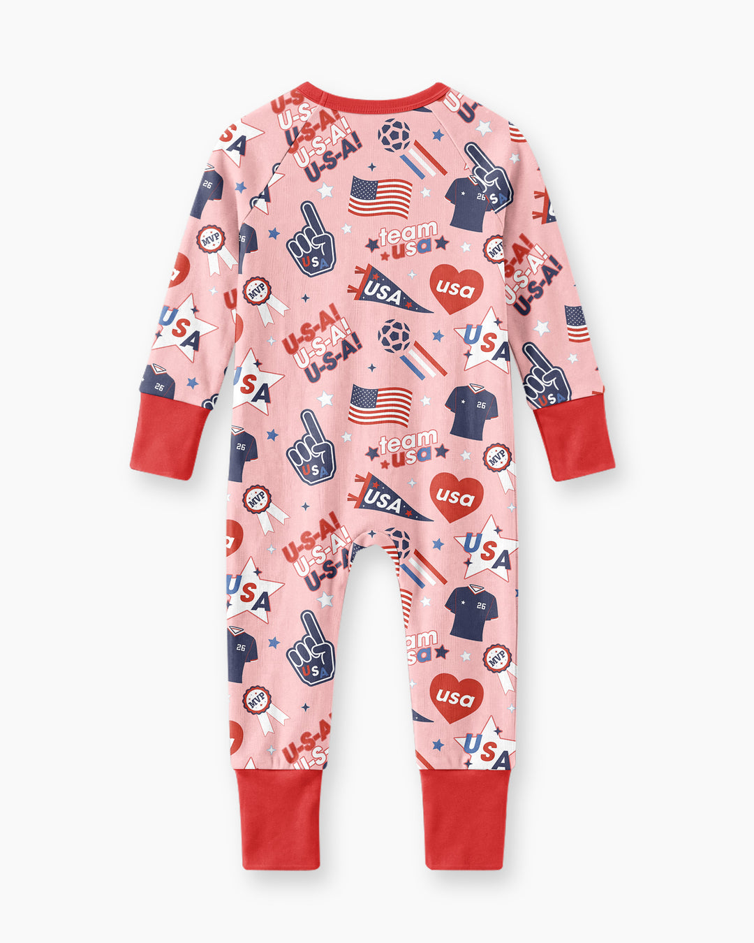Soccer Party Team USA Bamboo Convertible Zippy
