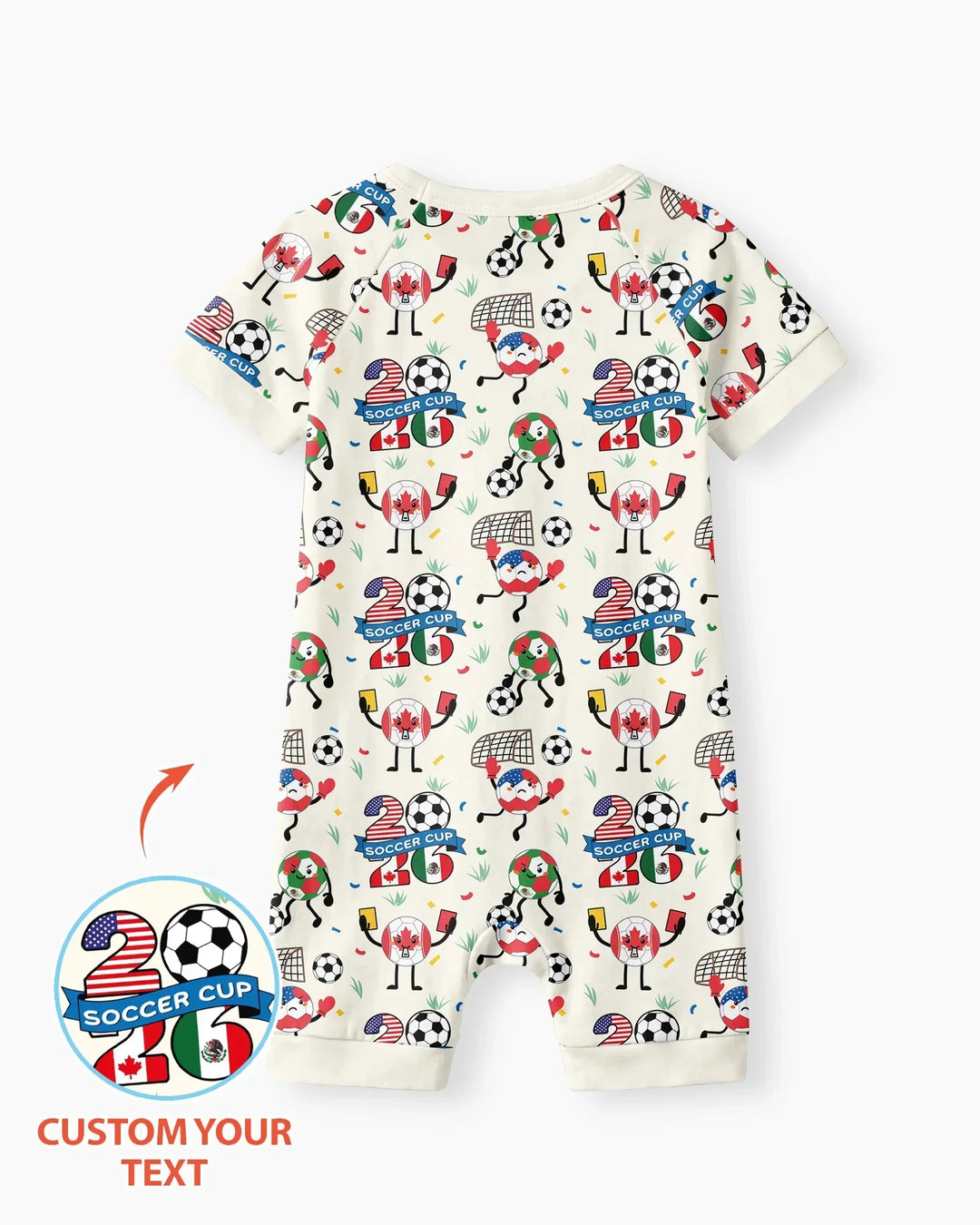 Soccer Squad 2026 Bamboo Shorty Zippy
