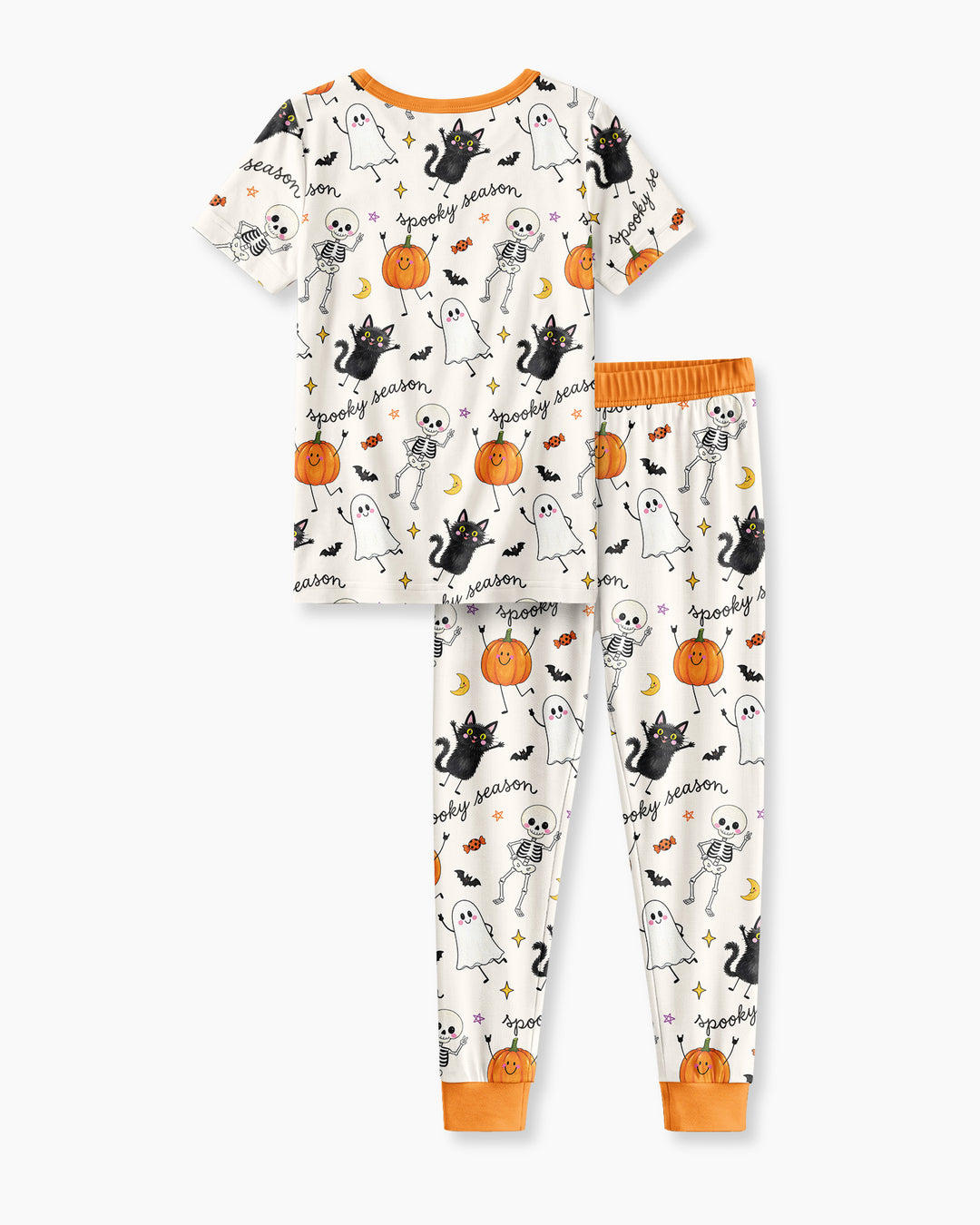 Hangin’ With My Boos Bamboo Two Piece Short Sleeve Pajama Set