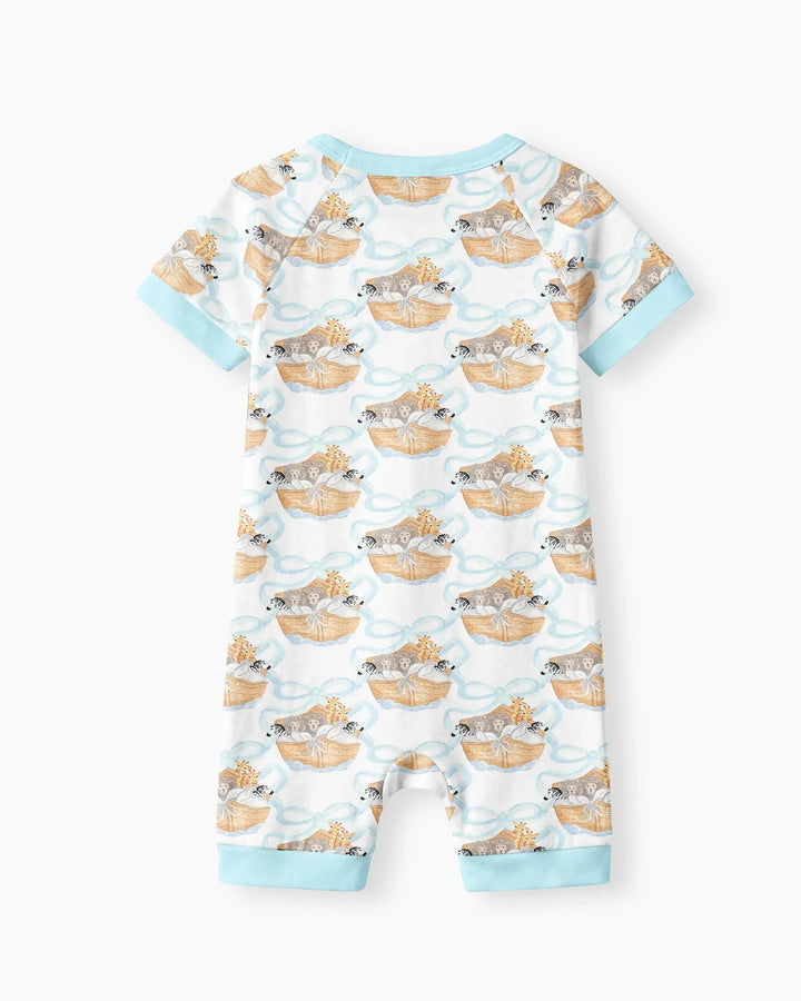 Noah's Ark Bamboo Shorty Zippy