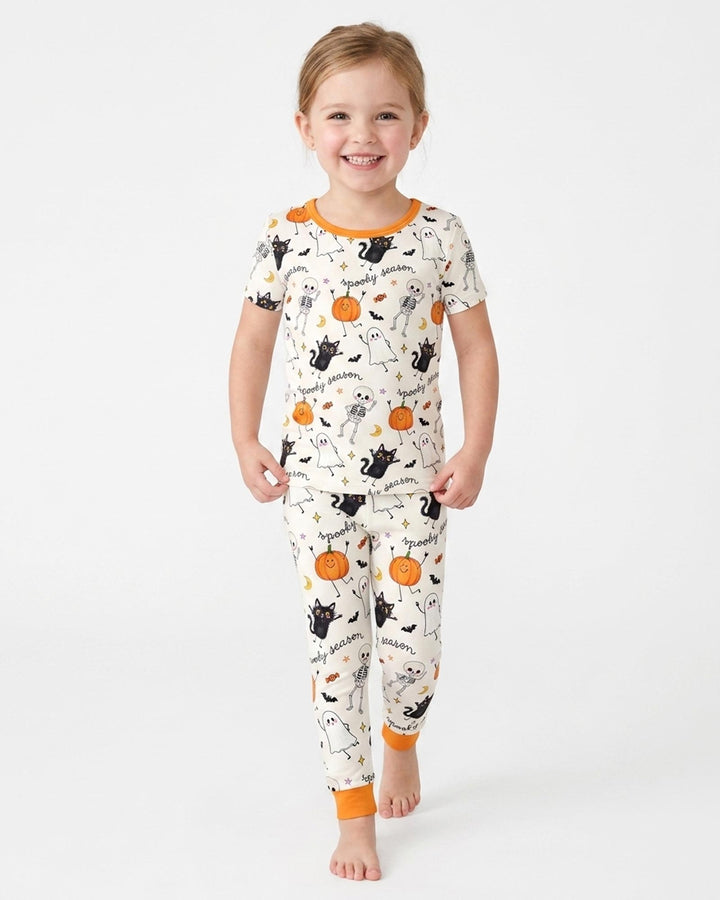 Hangin’ With My Boos Bamboo Two Piece Short Sleeve Pajama Set