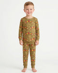 Let's Celebrate Rosh Hashanah Bamboo Two Piece Long Sleeve Pajama Set