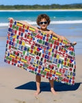 We Are 26 Family Matching Bamboo Beach Towel