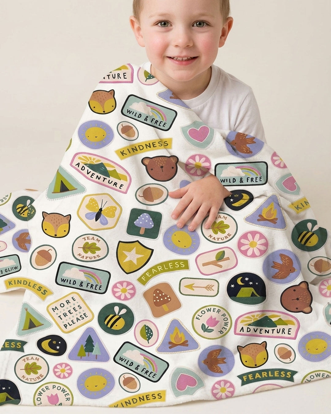 Little Explorer Bamboo Blanket