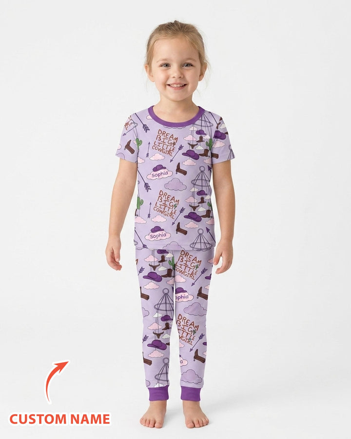 CUSTOM Template Bamboo Two Piece Short Sleeve Pyjamas Set