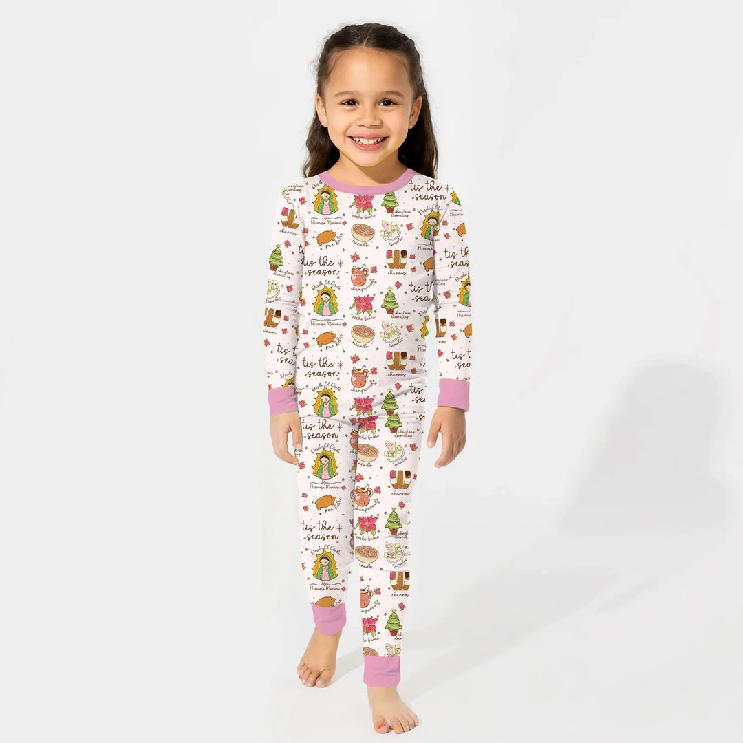Our Lady of Guadalupe Bamboo Two Piece Long Sleeve Pajama Set
