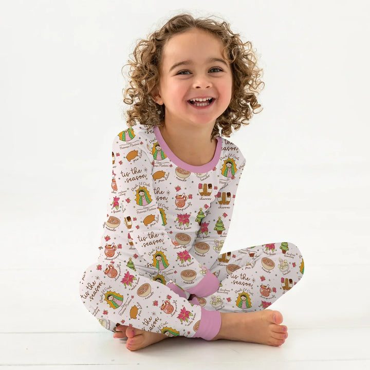 Our Lady of Guadalupe Bamboo Two Piece Long Sleeve Pajama Set