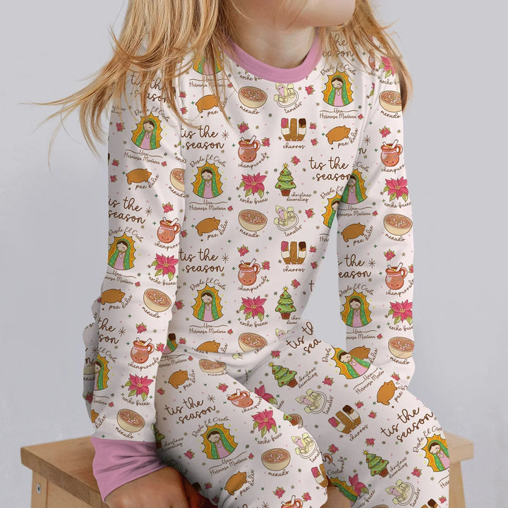 Our Lady of Guadalupe Bamboo Two Piece Long Sleeve Pajama Set