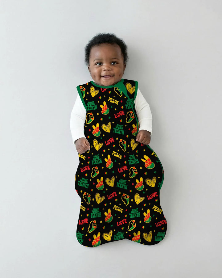 Peace Love Juneteenth Bamboo Sleep Bag