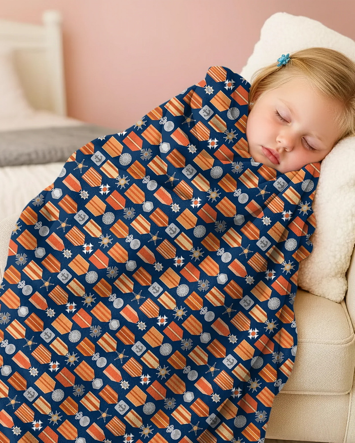 Little Hero Bamboo Blanket