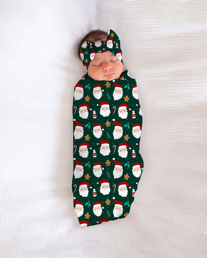 Christmas Sweet Santa Swaddle Blanket