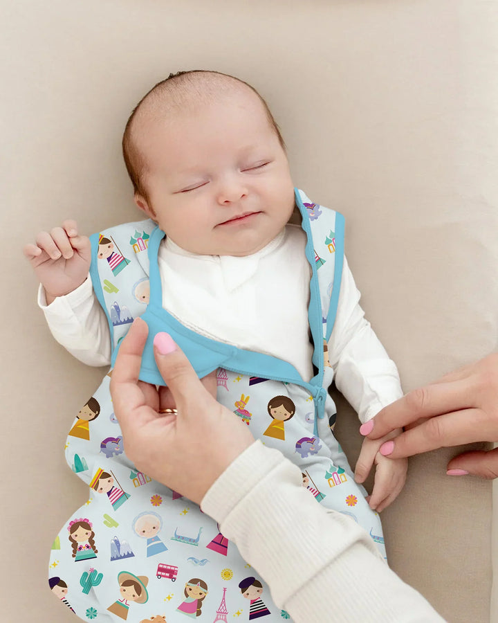 Tiny Friends Around the World Bamboo Sleep Bag