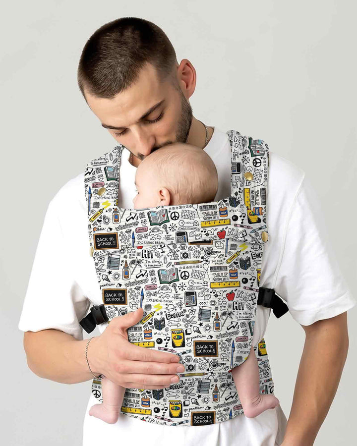School Days Doodles Baby Carrier