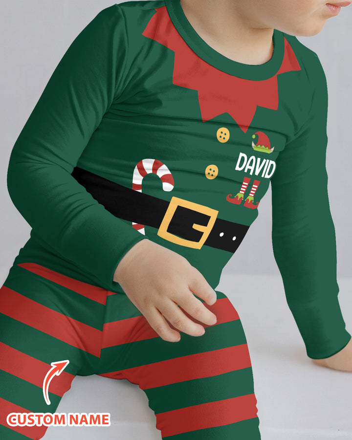 Funny Christmas - Family Matching Bamboo Two Piece Long Sleeve Pajama Set