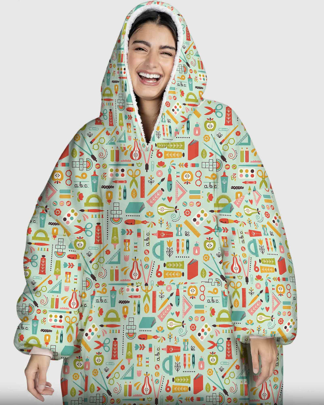 Creative Classroom Bamboo Blanket Hoodie