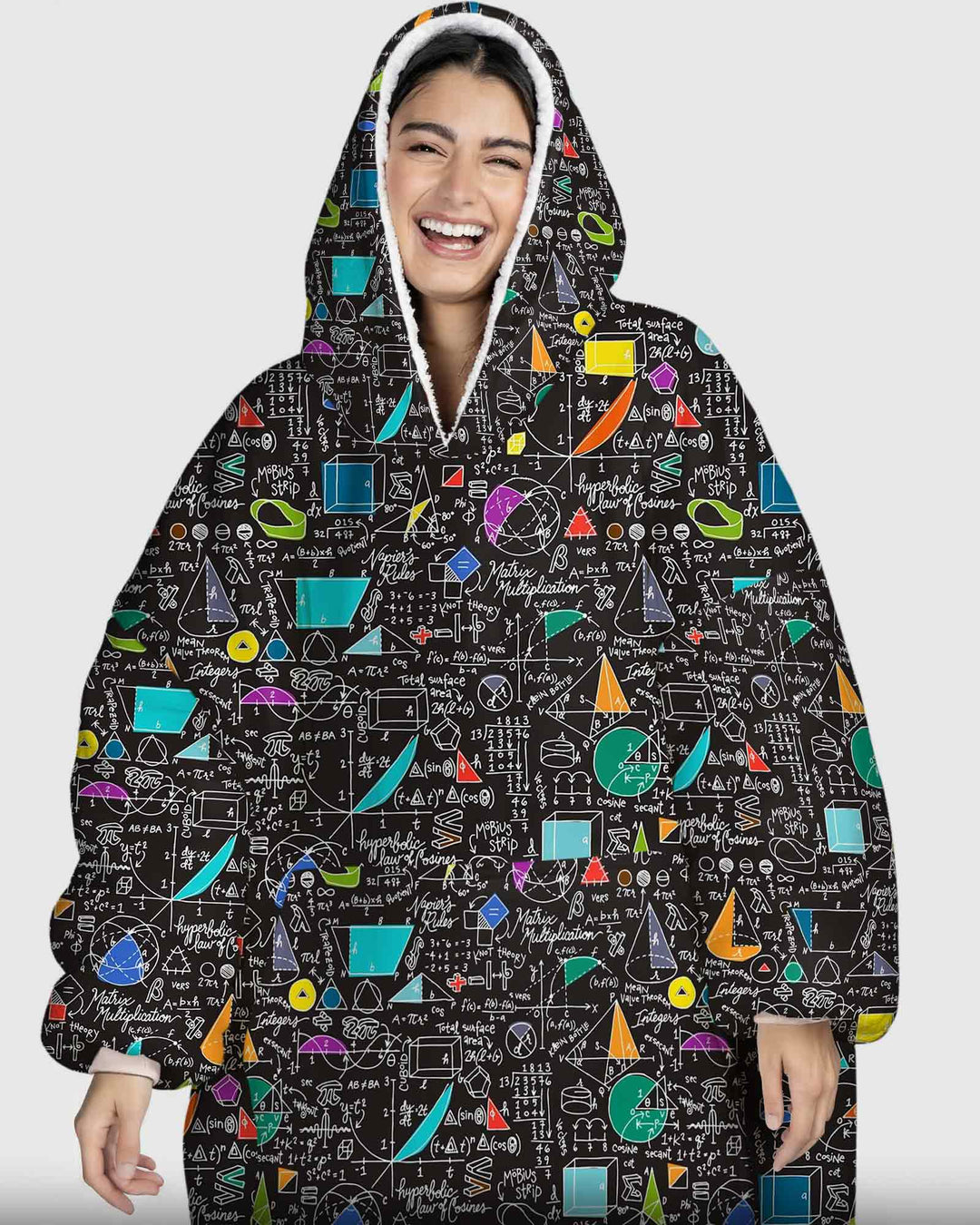 STEM Sketchbook Bamboo Blanket Hoodie
