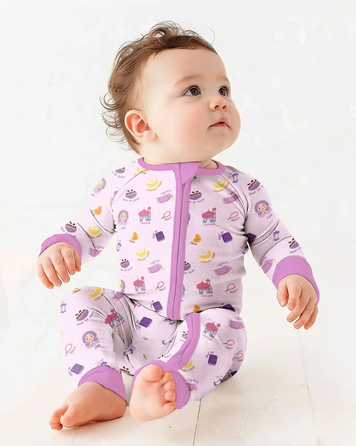 Cute Ramadhan Mubarak Bamboo Convertible Zippy