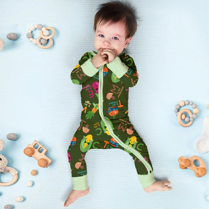 Veggie Letter Bamboo Convertible Zippy
