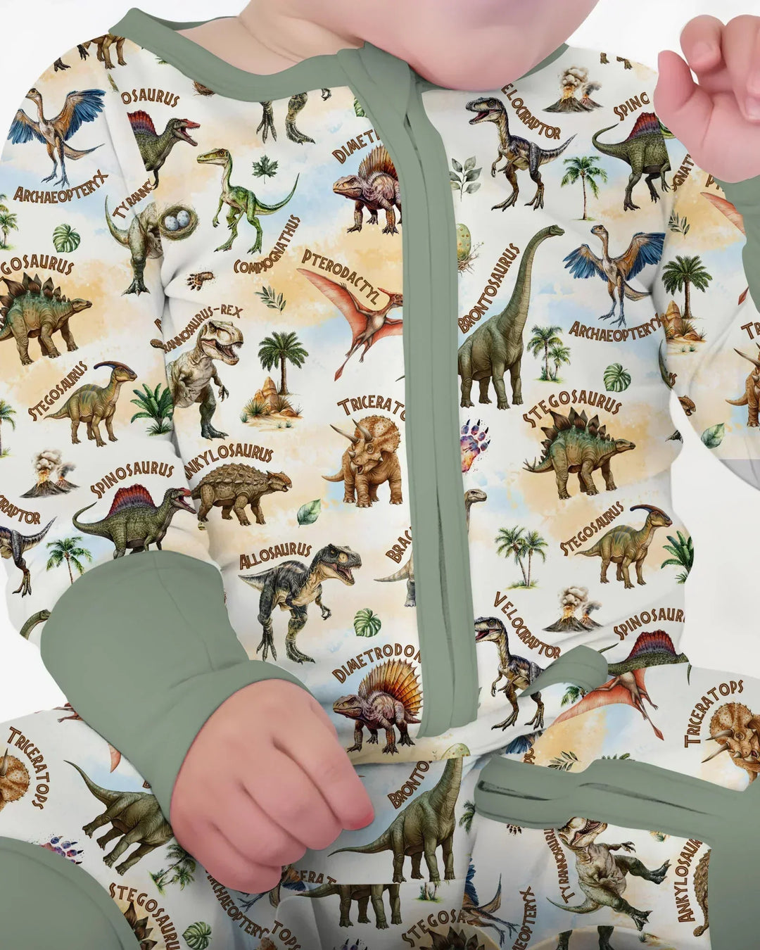 Dino Discovery Bamboo Convertible Zippy