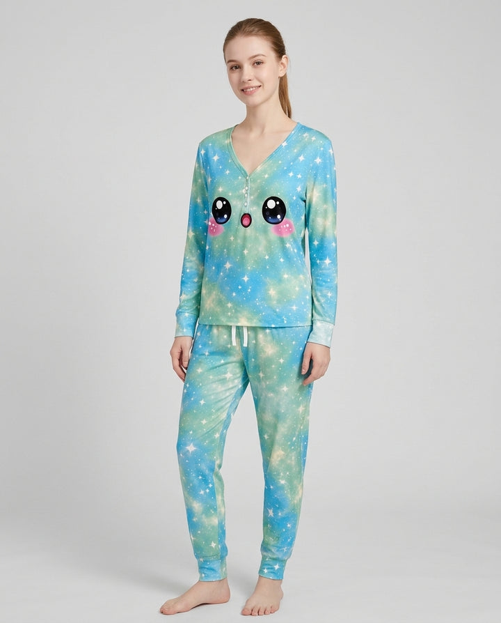 Matching Squishy Dumplings Costume Bamboo Women Pajama Set