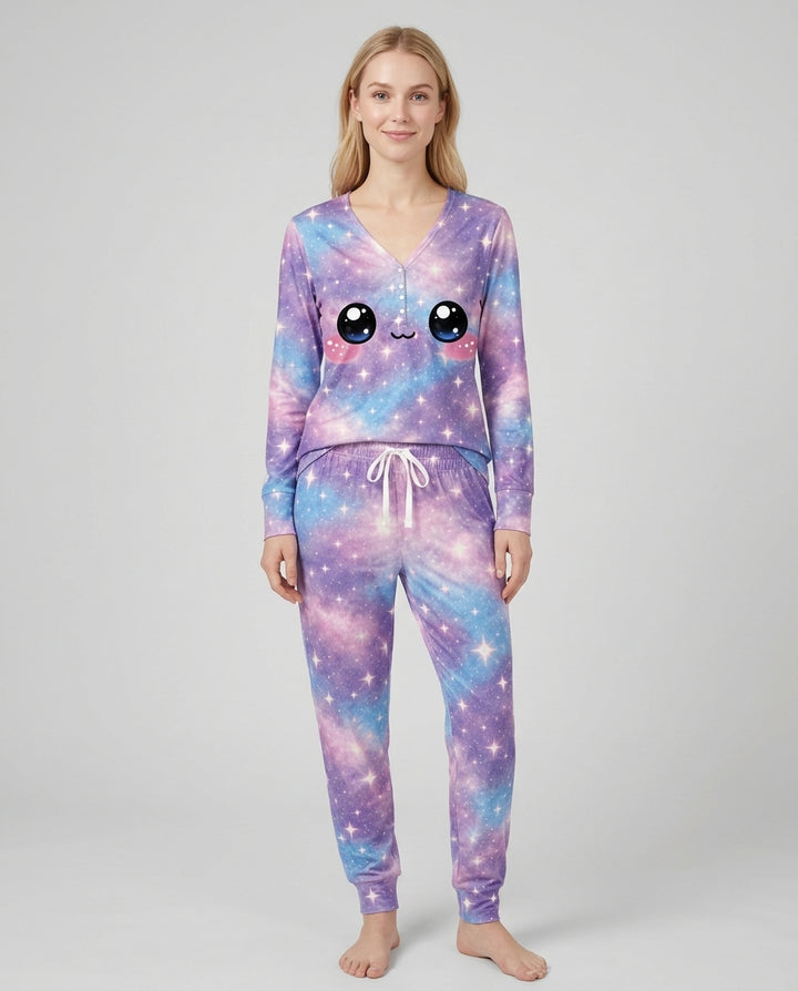 Matching Squishy Dumplings Costume Bamboo Women Pajama Set