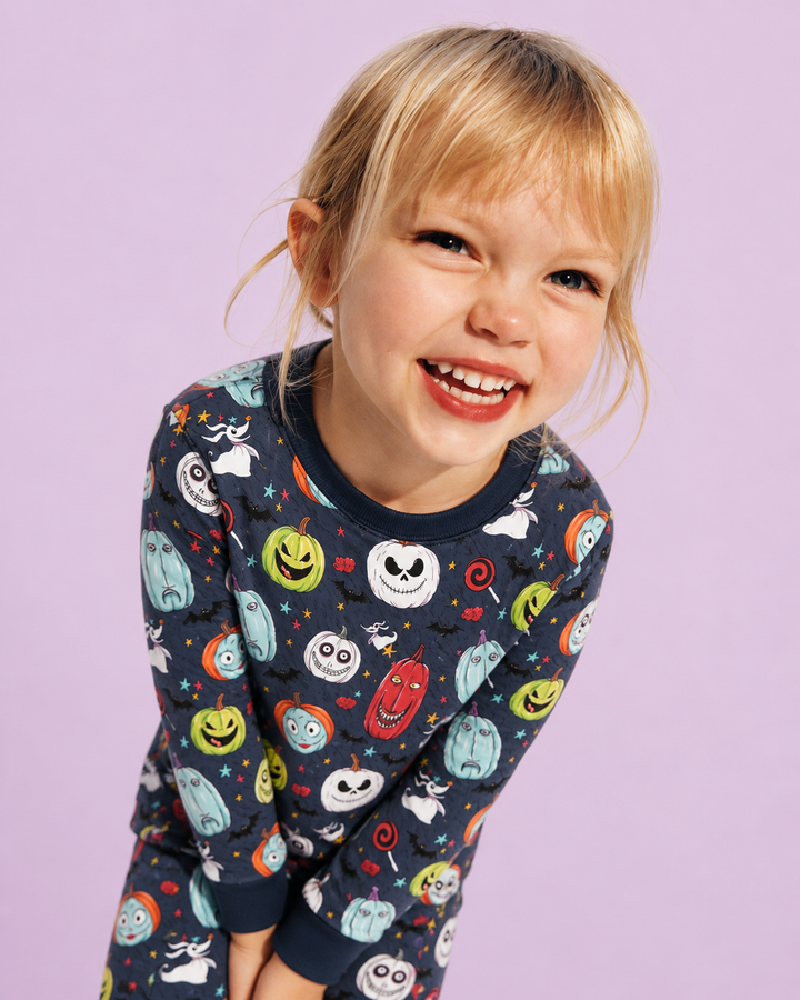 Template Bamboo Two Piece Long Sleeve Pyjamas Set