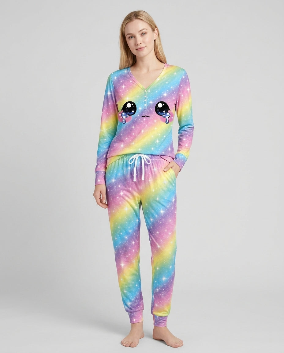 Matching Squishy Dumplings Costume Bamboo Women Pajama Set