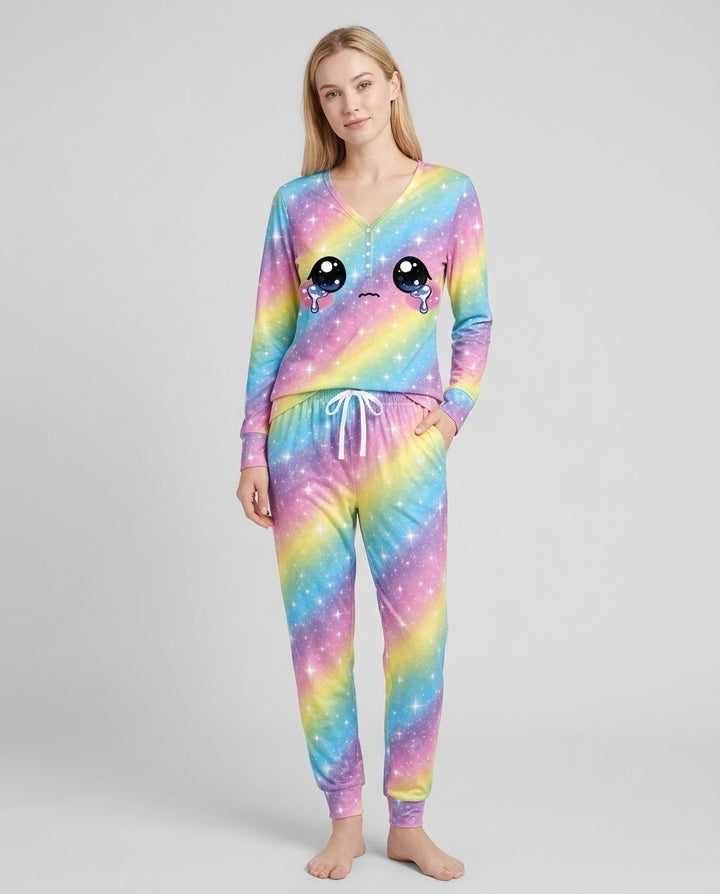 Matching Squishy Dumplings Costume Bamboo Women Pajama Set