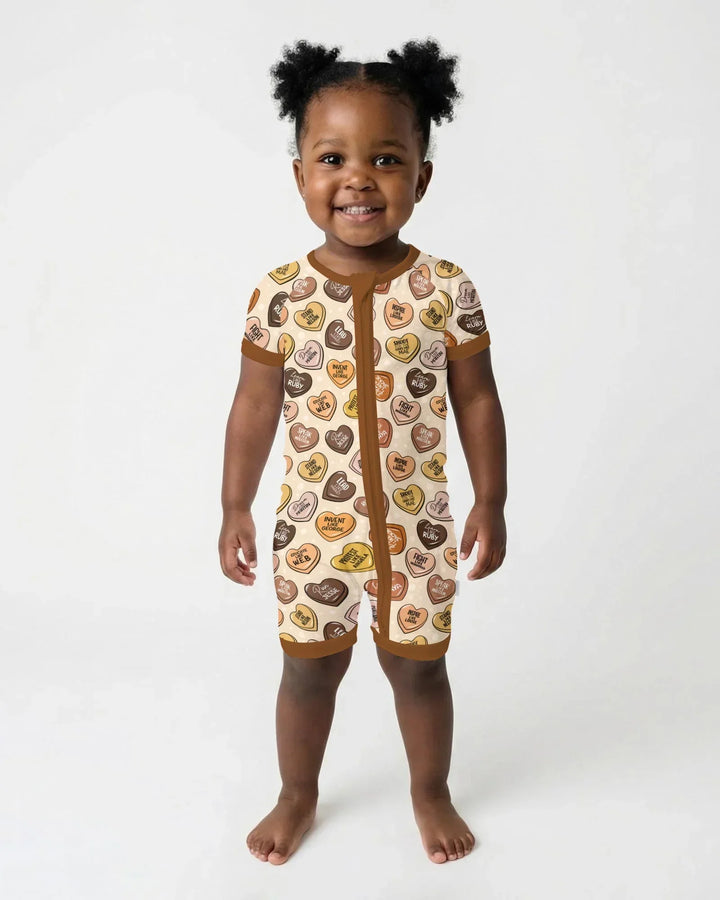 Black Month History Family Matching Bamboo Shorty Zippy