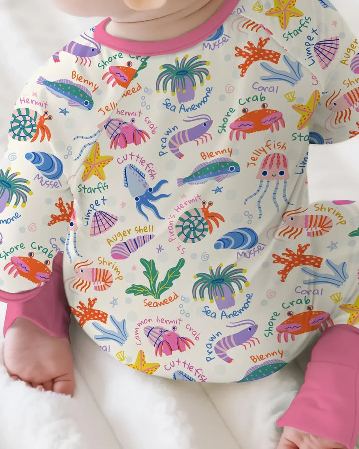Tide Pool Pals Bamboo Convertible Zippy
