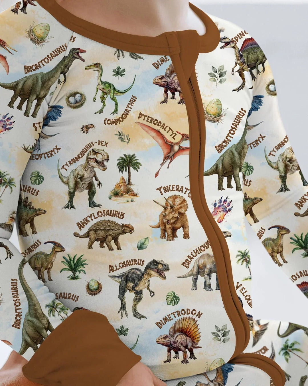 Dino Discovery Bamboo Convertible Zippy