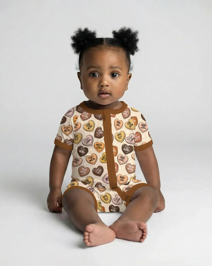 Black Month History Family Matching Bamboo Shorty Zippy