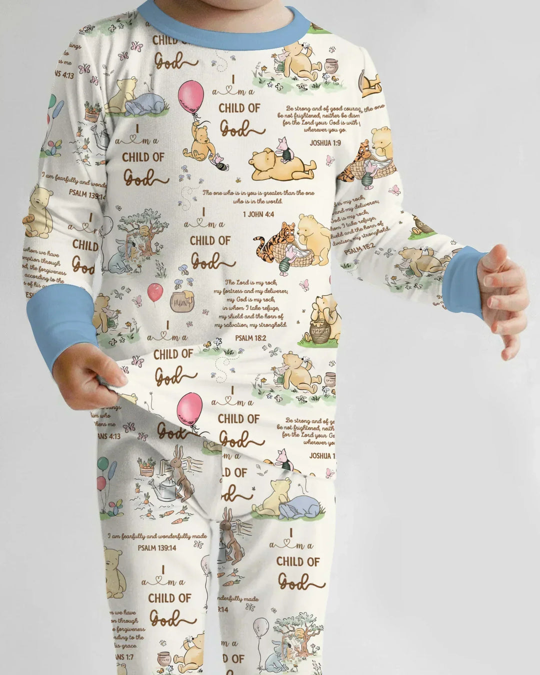 Child of God Whimsy Woodland Bamboo Two Piece Long Sleeve Pajama Set