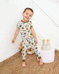 Dino Discovery Bamboo Two Piece Short Sleeve Pajama Set