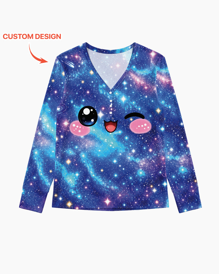 Matching Squishy Dumplings Costume Bamboo Women Pajama Set
