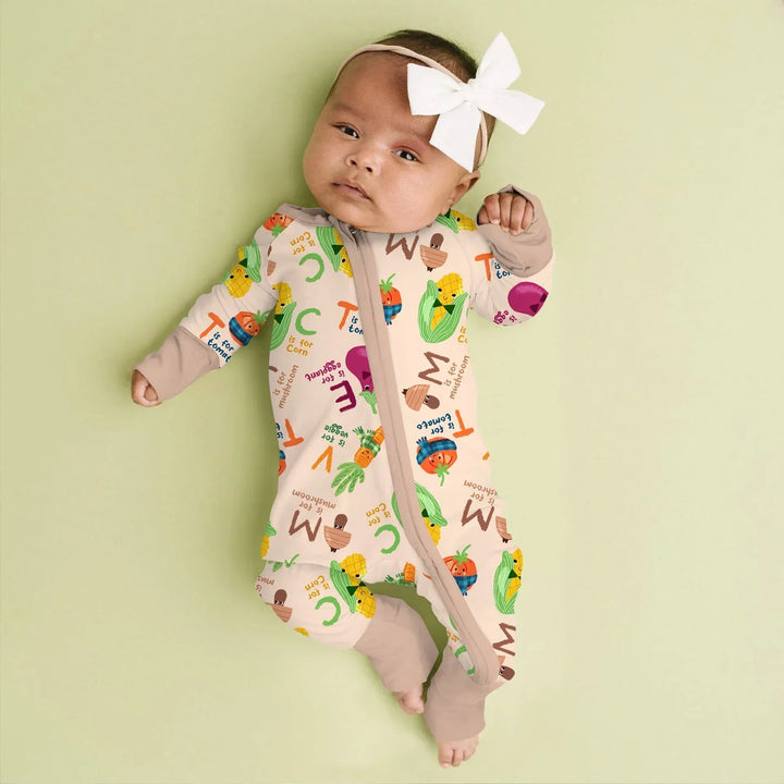 Veggie Letter Bamboo Convertible Zippy