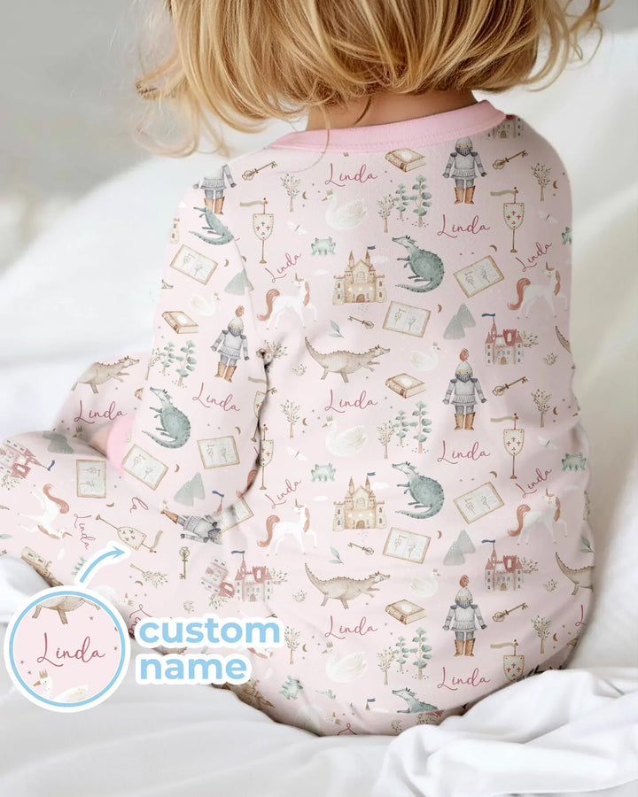Adventure Dreams Custom Name Bamboo Convertible Zippy