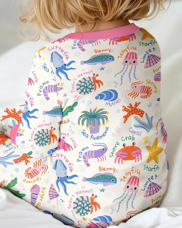 Tide Pool Pals Bamboo Convertible Zippy