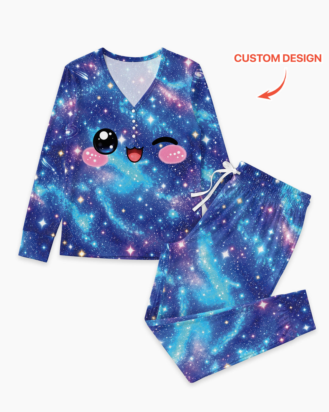 Matching Squishy Dumplings Costume Bamboo Women Pajama Set